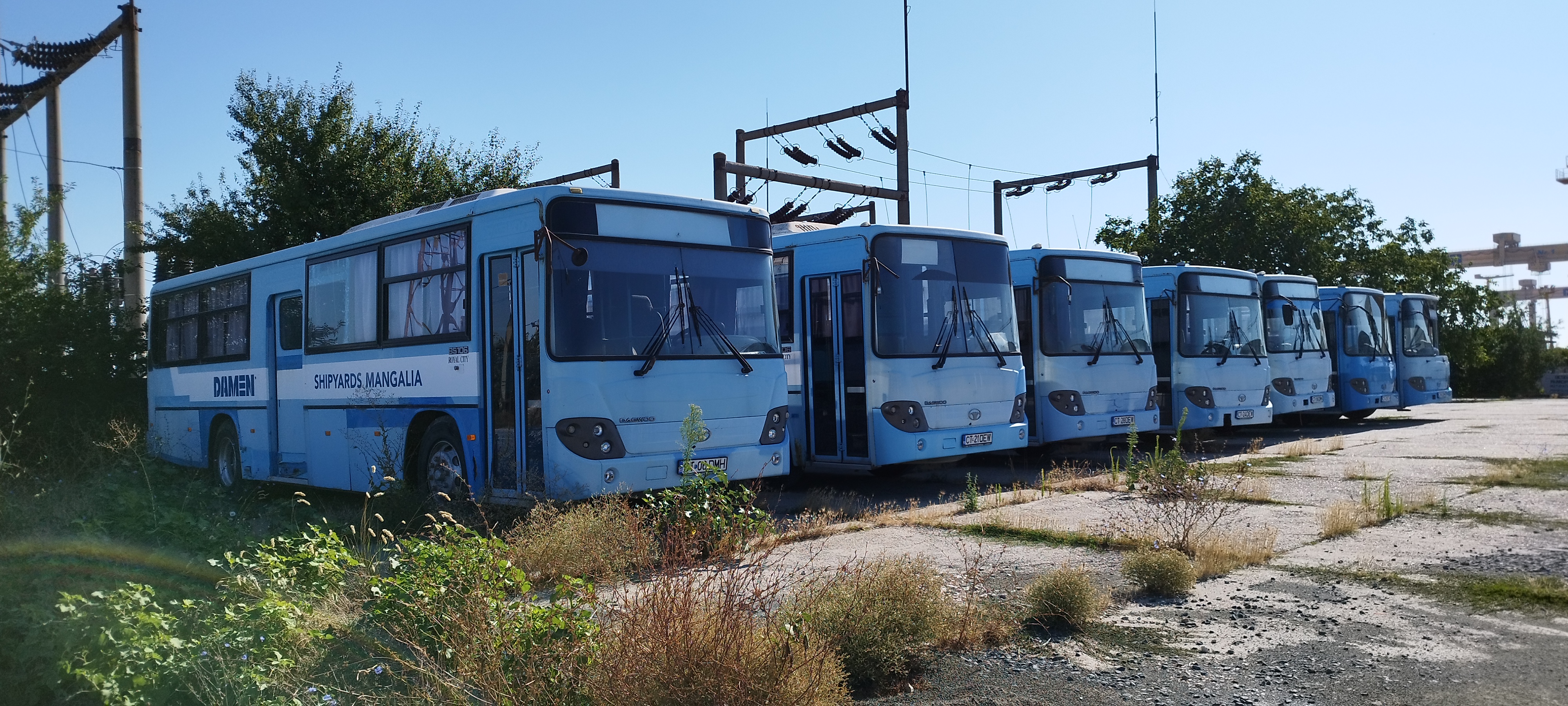 Pachet Autobuze DAEWOO 10 buc nefunctionale