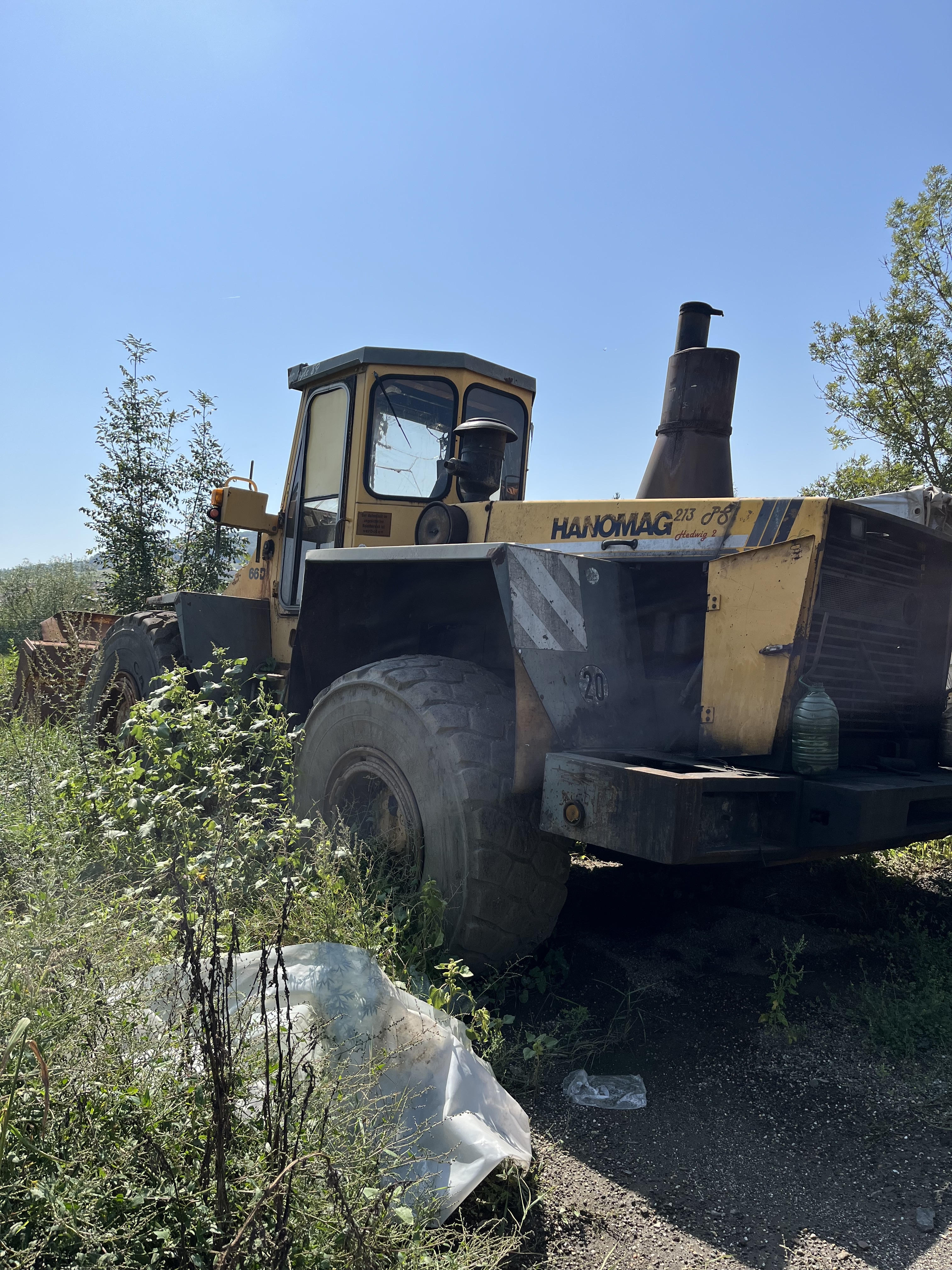 INCARCATOR FRONTAL HANOMAG  66C (NR.IDENTIF.371521333)