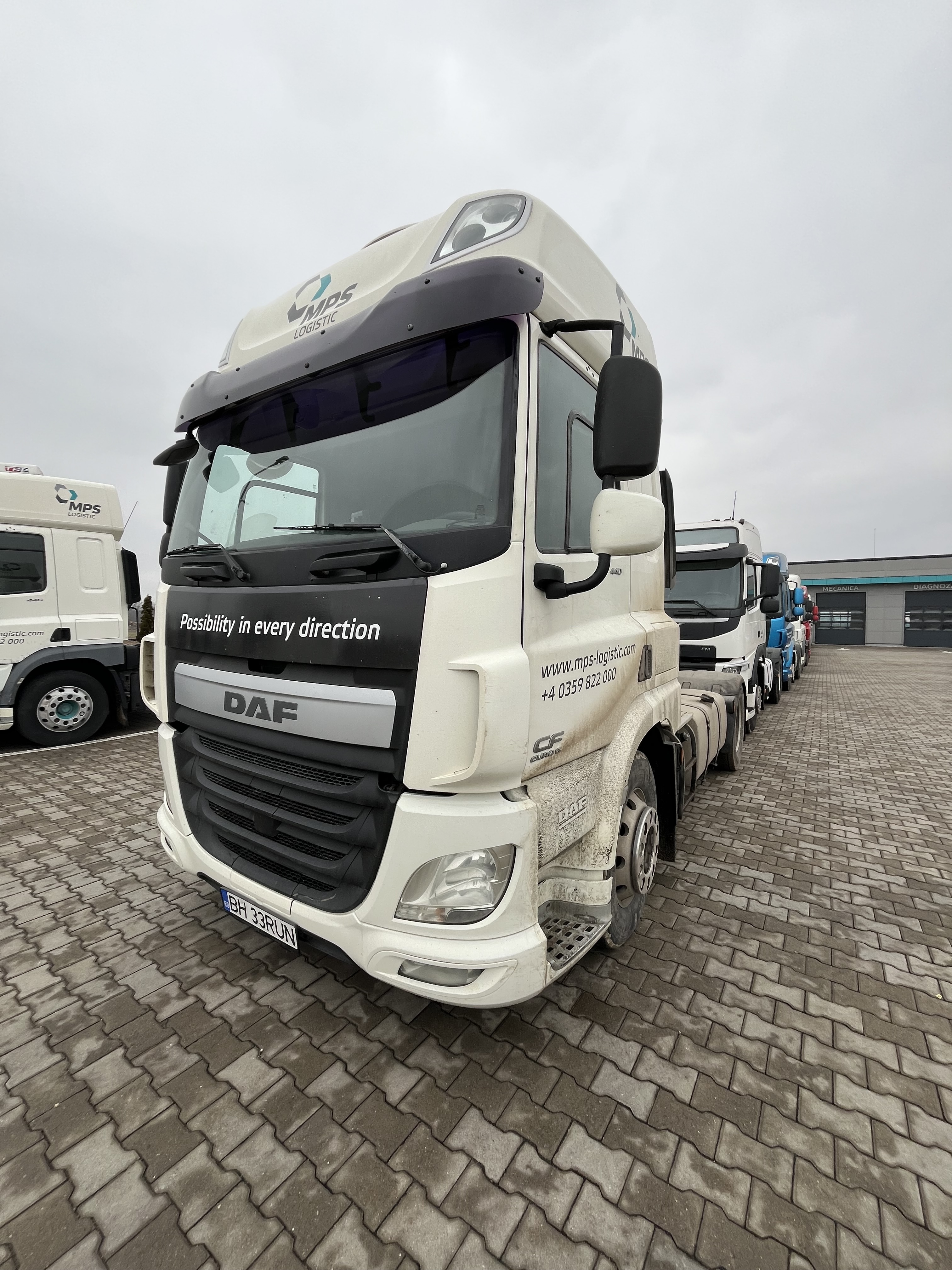 CAP TRACTOR DAF BH 33 RUN