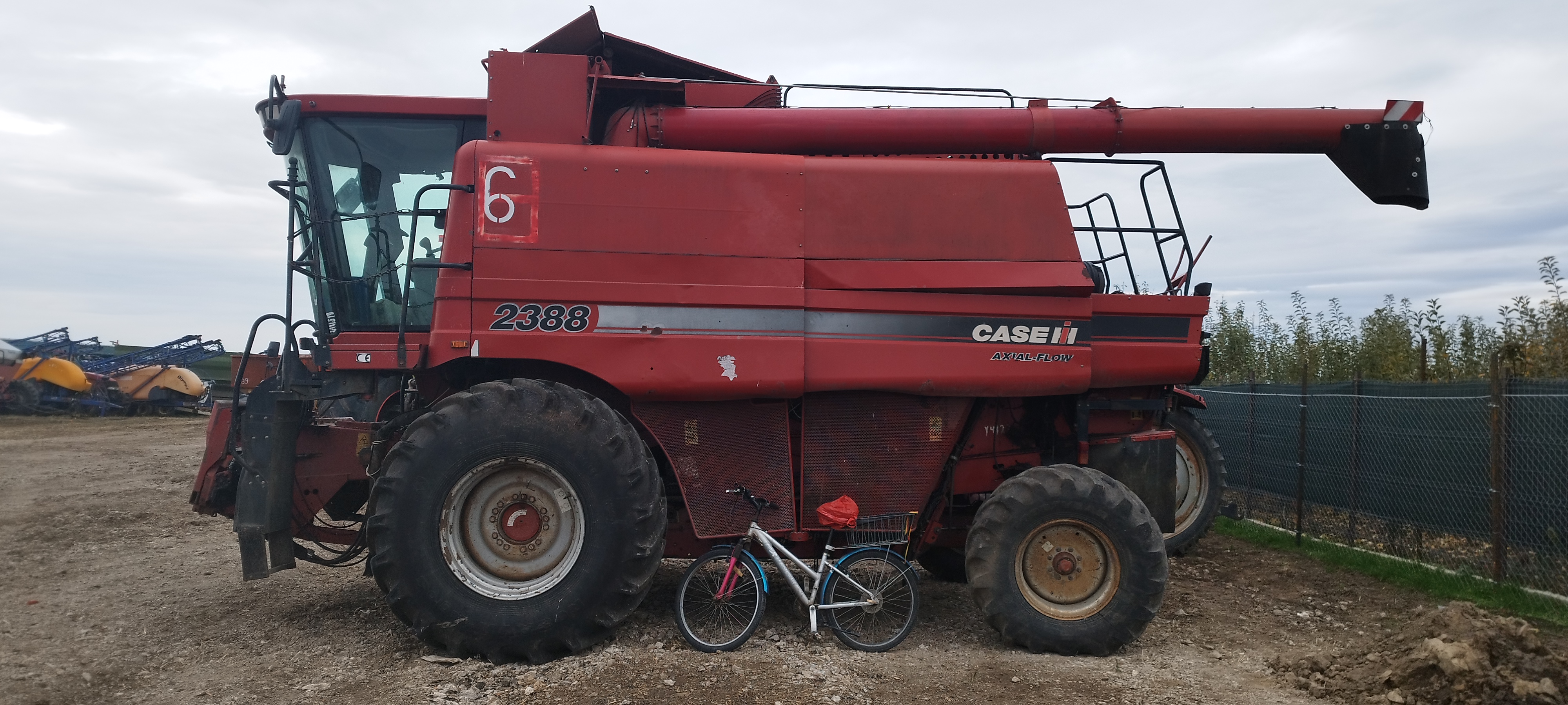 COMBINA CASE AXIAL FLOW 2388 + HEADER 7,3M