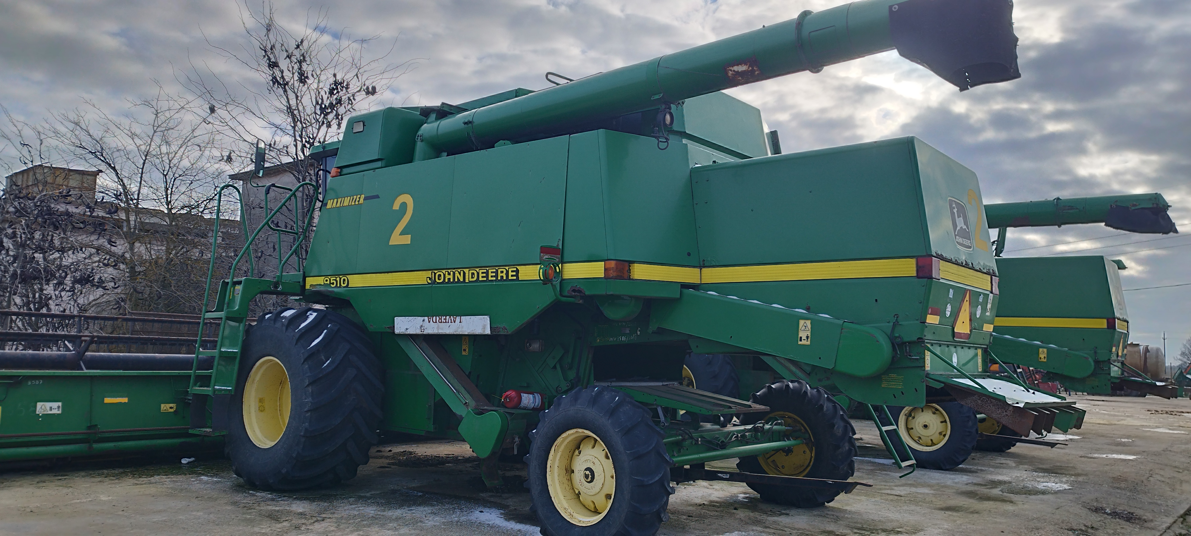 COMBINA JOHN DEERE 9510 CU ACCESORII