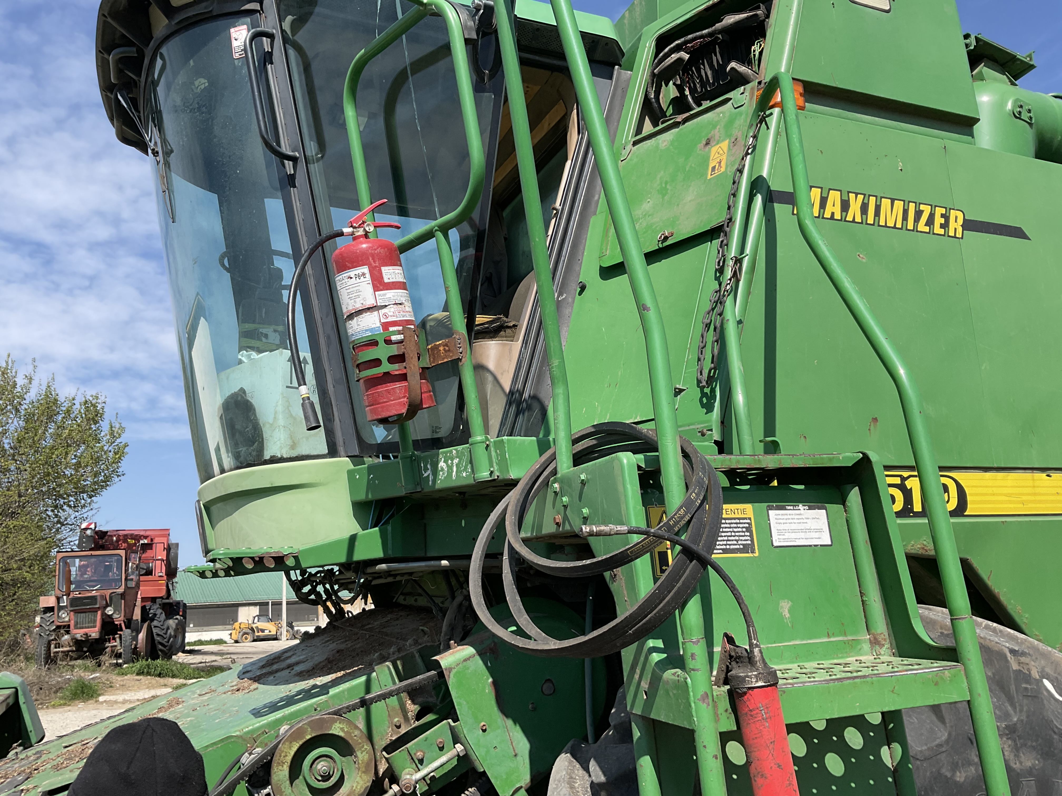 COMBINA PTR RECOLTAT JOHN DEERE CU ACCESORII