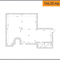 Spatiu comercial - New Residence Prelungirea Ghencea - 144.32 mp