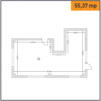 Spatiu comercial - New Residence Prelungirea Ghencea – 55.37 mp